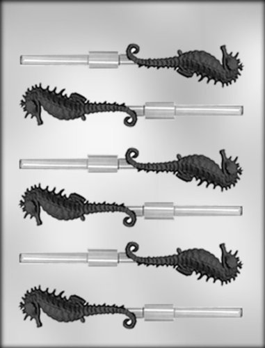 CK Products 3-Inch Seahorse Sucker Chocolate Mold N2