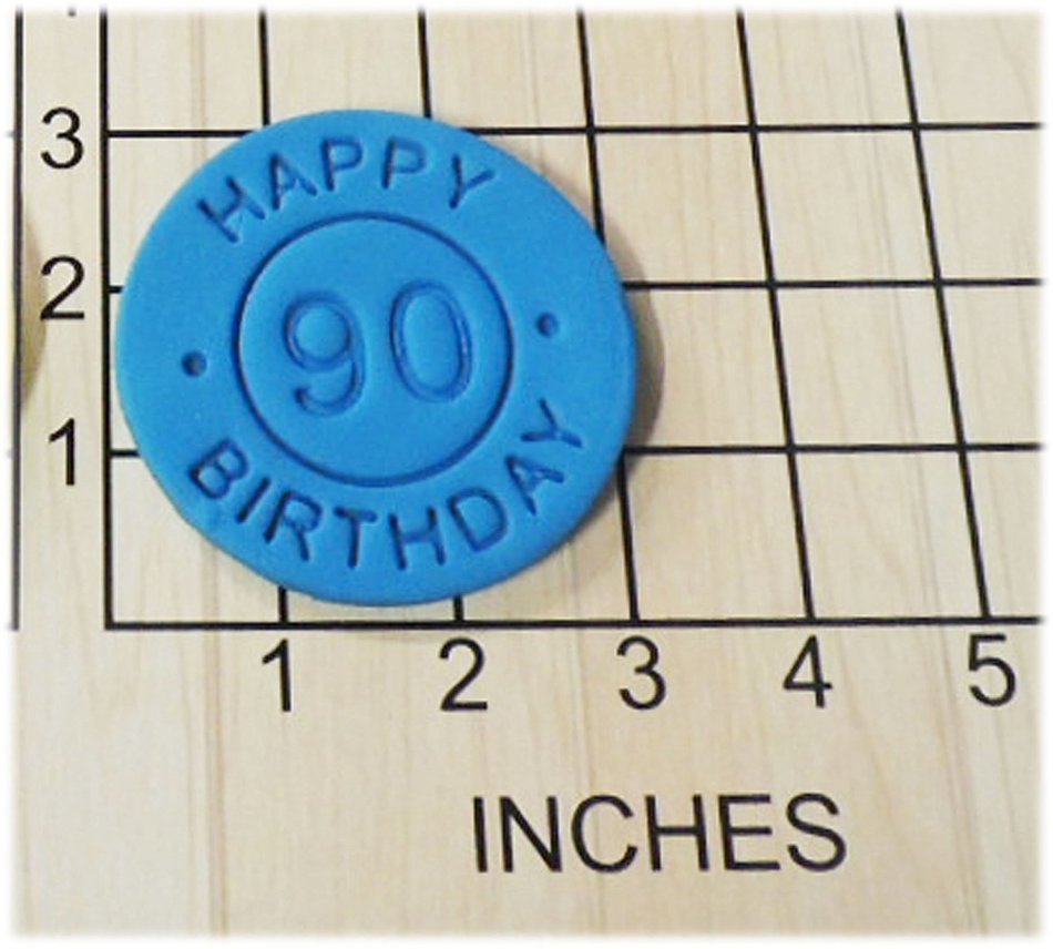 Happy Birthday with Changeable Number Set Fondant Cookie Cutter and Stamps #1122