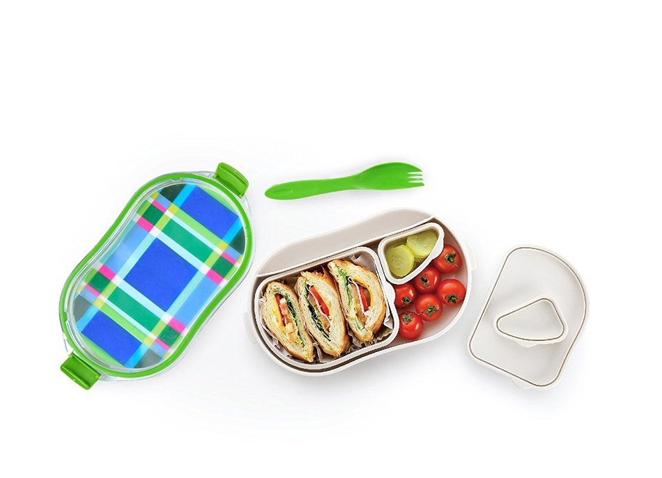 French Bull - Divided Lunch Container - Pack and Snack - Bento Lunch Box - Multidot N8
