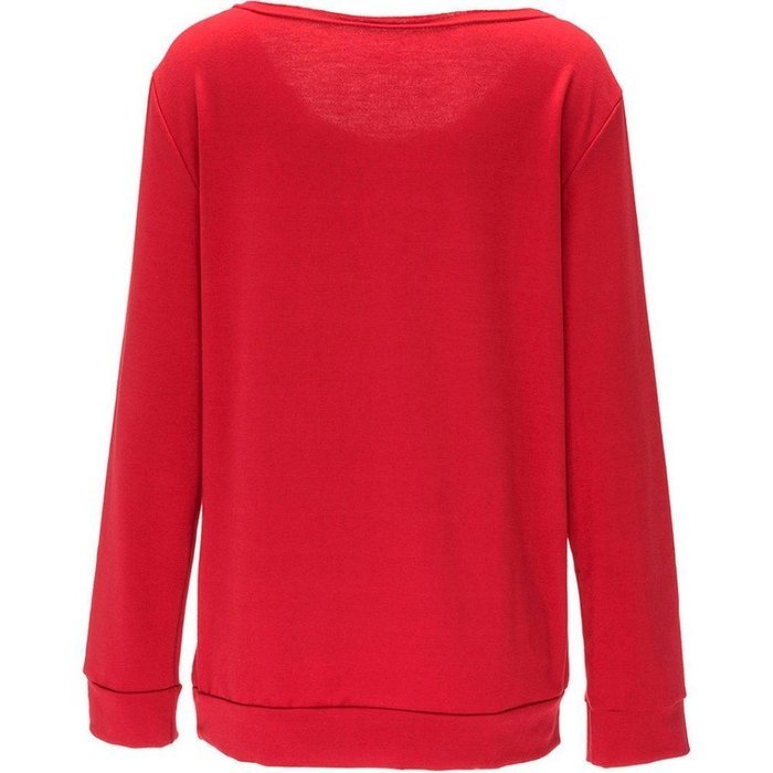 Xmas Pullover Shirt,Morecome Womens Christmas Printing Off Shoulder Sweatshirt (XL, Green) N9