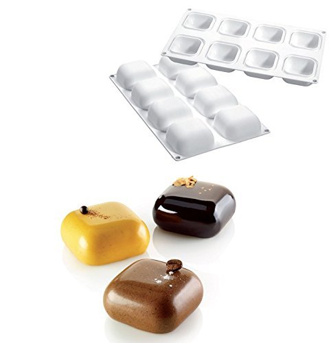 Silikomart Professional GEM100 Eight-Cavity Silicone Mold (1 Each)