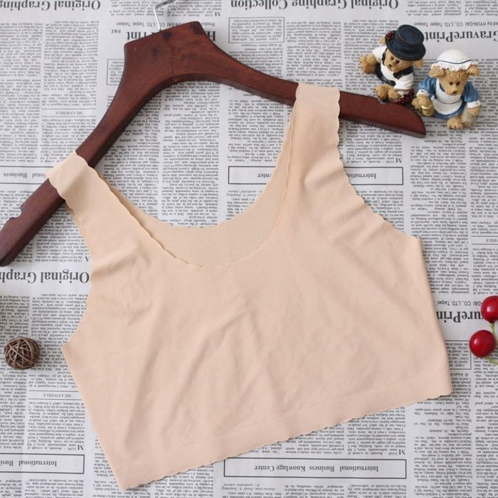 PHOTNO Women Vest Crop Top Bralette Bustier Tank Tops N10