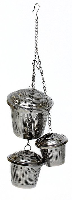 Mingwei Stainless Steel Brew-In-Mug Tea Strainers, Small/Medium/Large Tea Infusers with Extra Fine Mesh, Ideal... N6