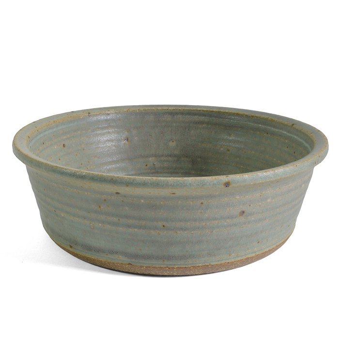 The Potters, LTD 7-inch Pie Plate / Baking Dish, Green