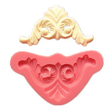 Y&XL&H Europe Triangle Relief Fondant Cake Molds Chocolate Mould For The Kitchen Baking For Sugar Candy