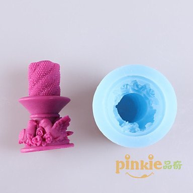 Y&XL&H Two Doves Candle Mold,Soap Molds Mooncake Mould Fondant Cake Chocolate Silicone Mold, Decoration Tools... N4