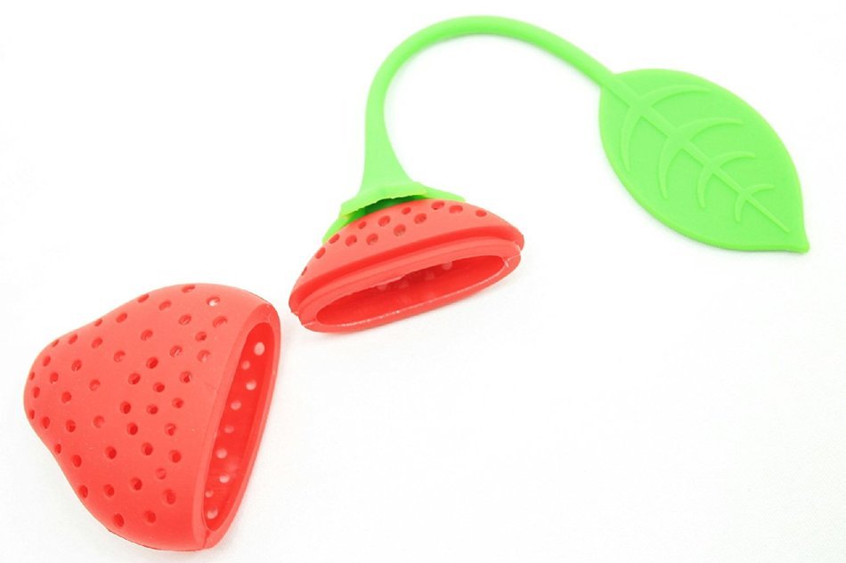 Strawberry Shape Loose Leaf Tea Ball Infuser N2