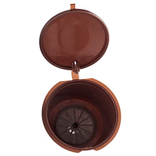 HARULU 3* Refillable Reusable Coffee Capsules For Dolce Gusto Refill Cup Filter N6