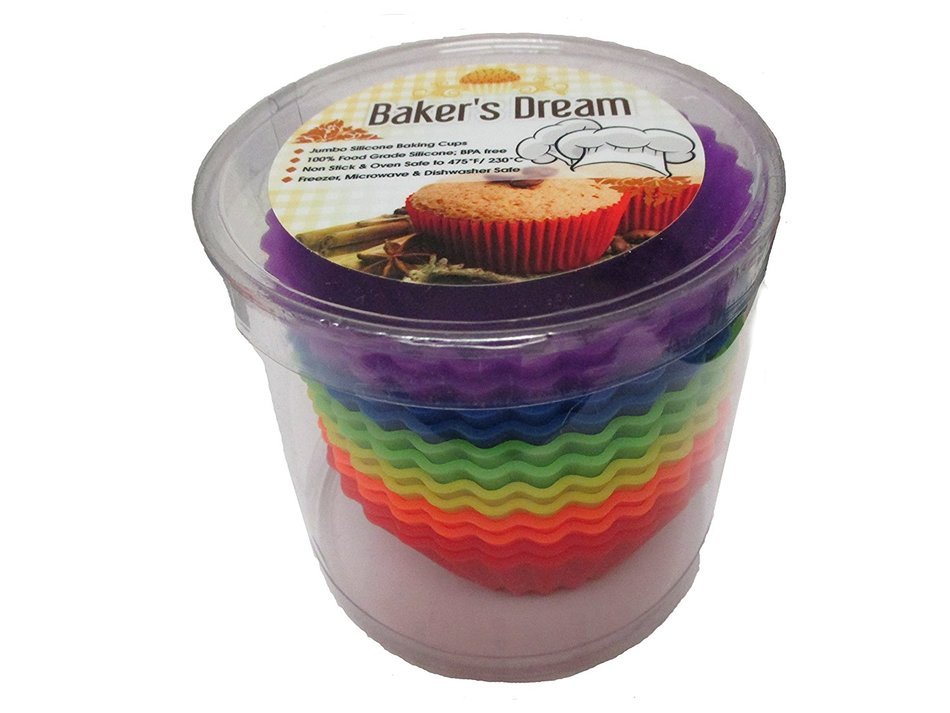 Baker's Dream Jumbo Silicone Baking Cups