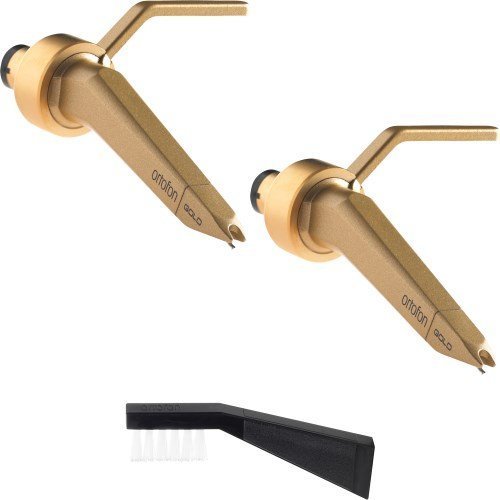 Ortofon Concorde Gold Twin Pack - 2 x DJ Cartridges each fitted with stylus
