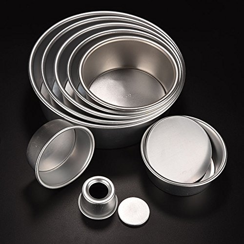 reentry-phenomenon Aluminum Alloy Round Cake Baking Mould Removable Bottom N5
