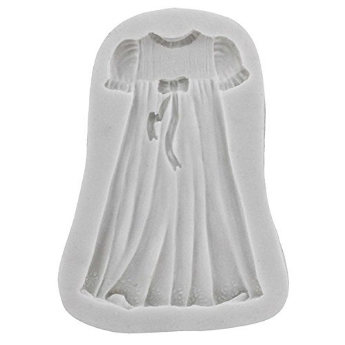 Christening Gown Mold by FPC Sugarcraft