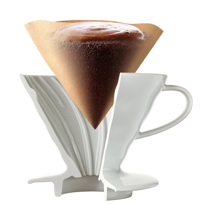 Hario V60 01 Coffee Dripper, Ceramic N12