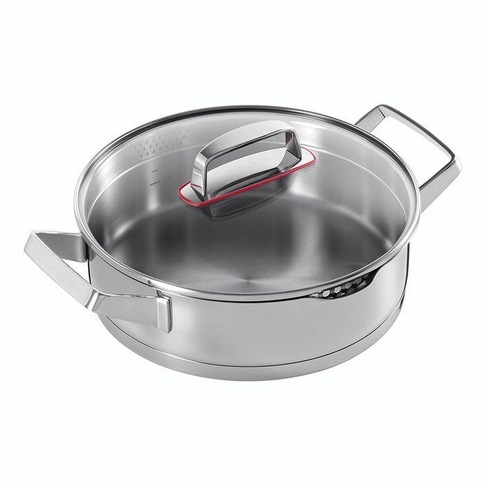 Kuhn Rikon "Modern" 2.5 L Roaster, 9.45", Silver N3