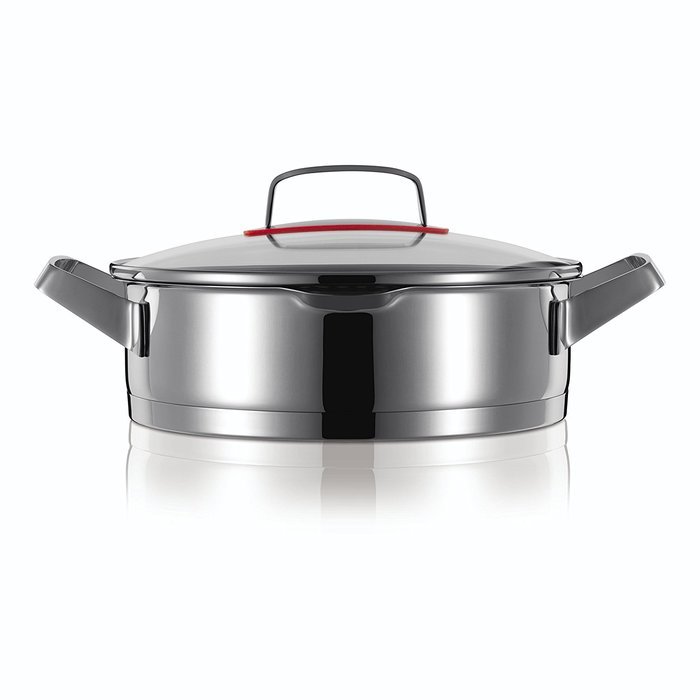 Kuhn Rikon "Modern" 2.5 L Roaster, 9.45", Silver N4
