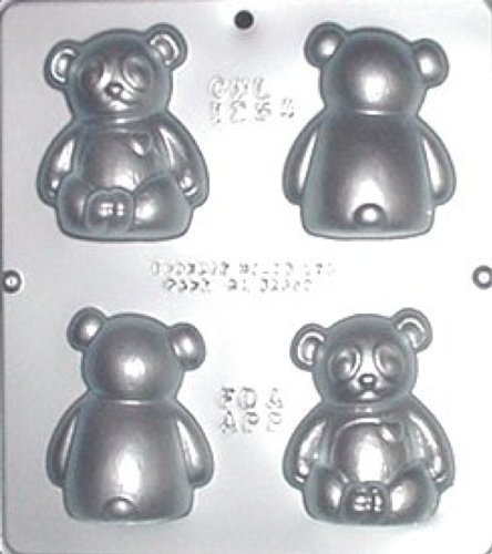 Panda Bear Assembly Chocolate Candy Mold 1254