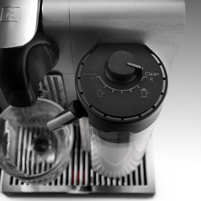 DeLonghi Nespresso Lattissima Pro Stainless Steel Capsule Espresso and Cappuccino Machine with Bonus 40 Capsule... N2