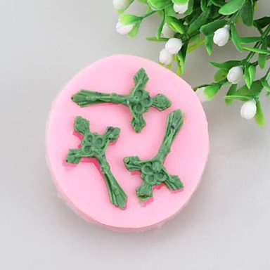 Sher Cross Fondant Cake Cake Chocolate Silicone Molds,Decoration Tools Bakeware