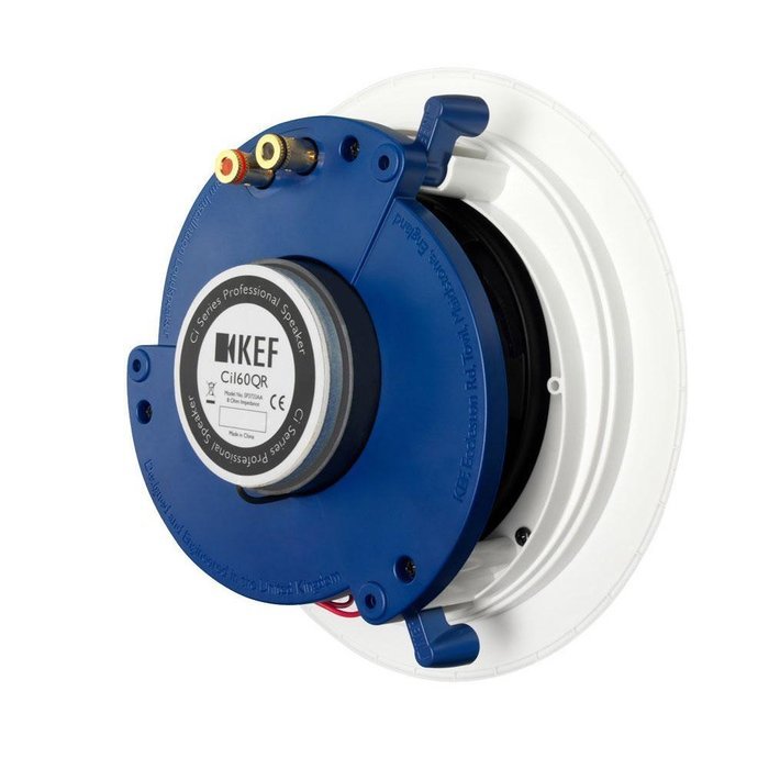 KEF CI200QR Round In-Ceiling Speaker Architectural Loudspeaker (Single)