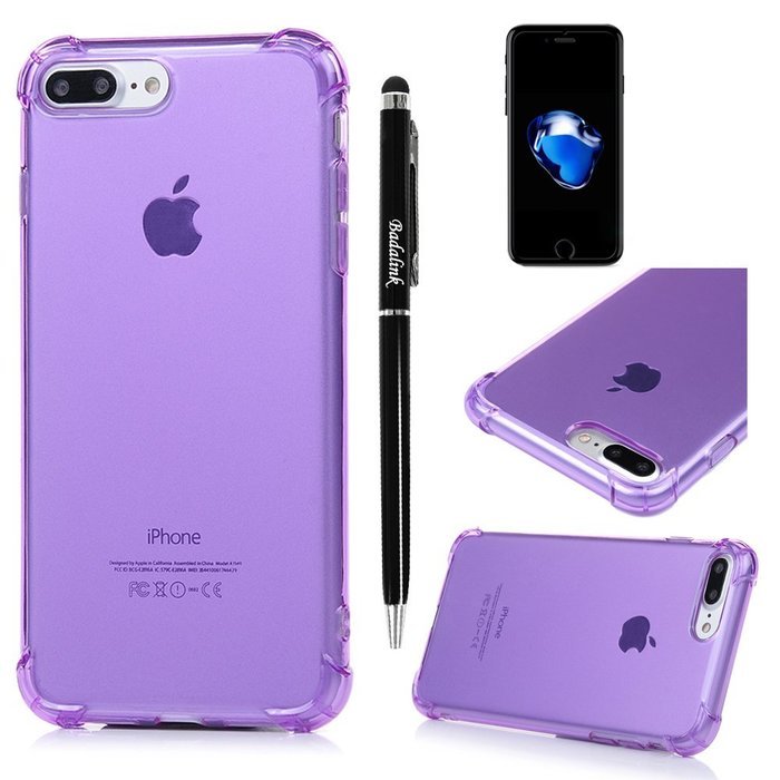 iPhone 7 Plus Case (5.5 inch) - Clear Transparent Air Cushion Full Edge Drop Protection Shock-absorption Slim... N6