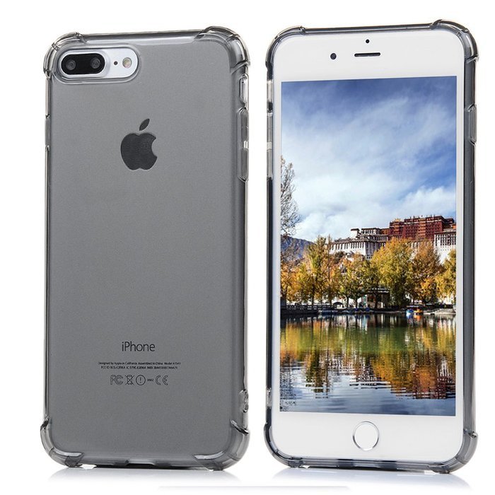 iPhone 7 Plus Case (5.5 inch) - Clear Transparent Air Cushion Full Edge Drop Protection Shock-absorption Slim... N8