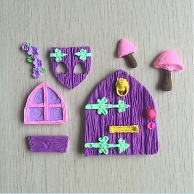 Y&XL&H House Mushroom Shaped Fondant Cake Chocolate Silicone Mold Mould,Decoration Tools Bakeware N2