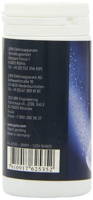 Jura Cleaning Tablets for all Jura Automatic Coffee Centers, 6-Count N9