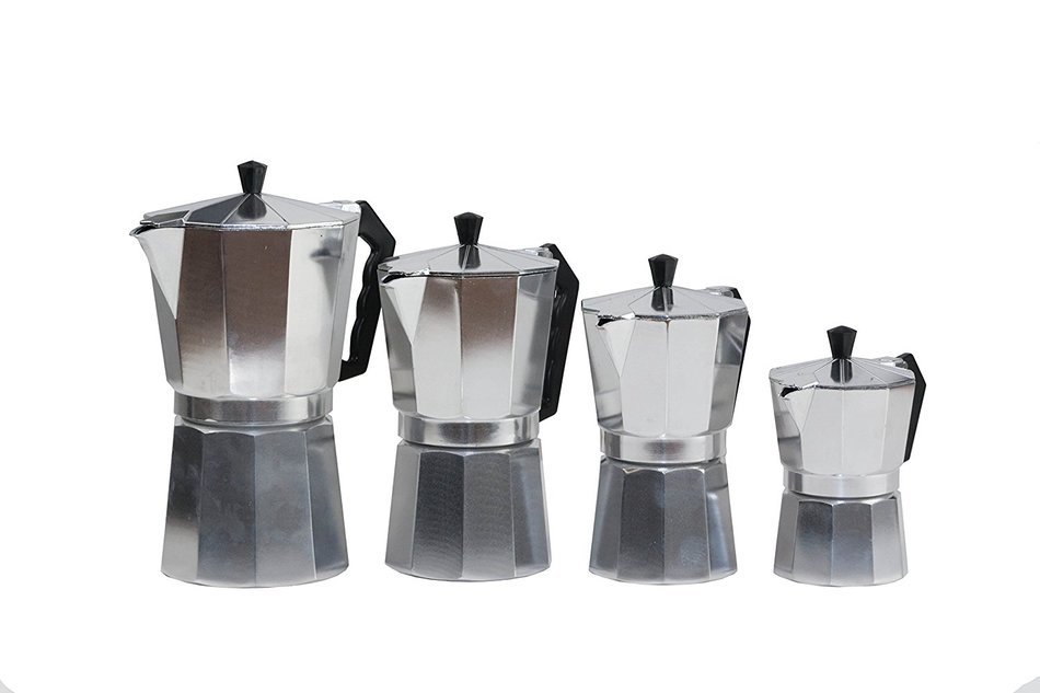 Maxware Aluminum 6-Cup Stovetop Espresso Maker