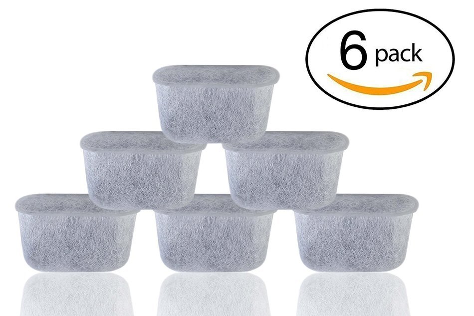 Keurig 2.0 Charcoal Filters Deluxe 6 Pack+ Fits models: K200-K225-K250-K260-K275 - by BREWSLANG - Comes in Retail... N2