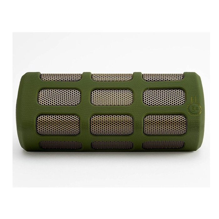 HugeHard Portable Wireless Bluetooth Speaker with 7000mAh Power Bank, Hi-fi Sound with Super Bass (Army Green)