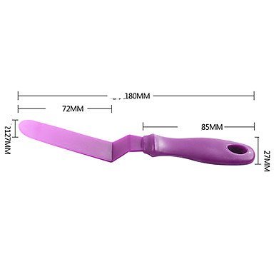 Y&XL&H Plastic Spatula for Pizzar/ Cake/ Pie, Cake Turner, Pastry Tools N4