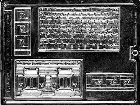 HOUSE & ACCESSORIES - PC. 2 Miscellaneous Candy Mold Chocolate