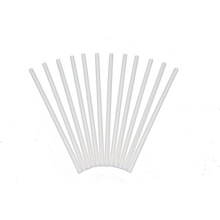 Plastic White Dowel Rods for Tiered Cake Construction, 12 Inch X 1/4, Pack of 12 N2
