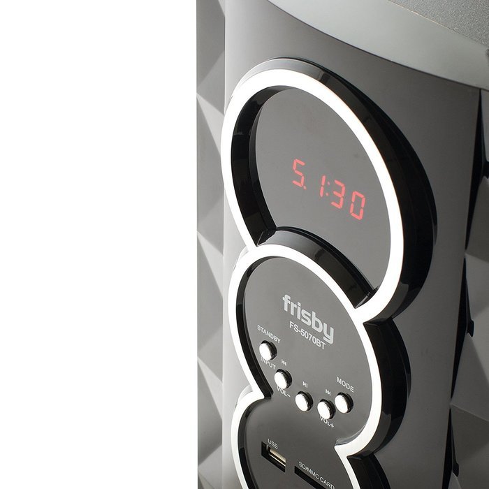 Frisby FS-5070BT 5.1 Surround Sound Home Theater Speakers System with Bluetooth USB/SD and Remote N4