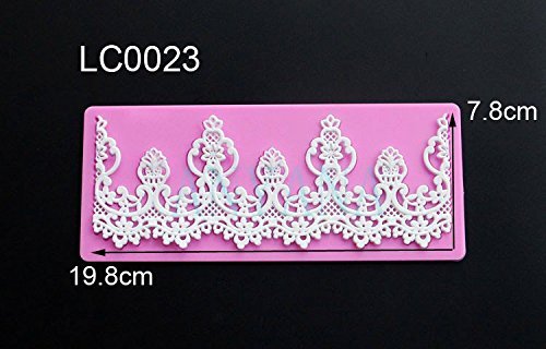 Anyana Silicone Lace Cake Decorating Tool Sugarcraft Mould Fondant Mat Mold d