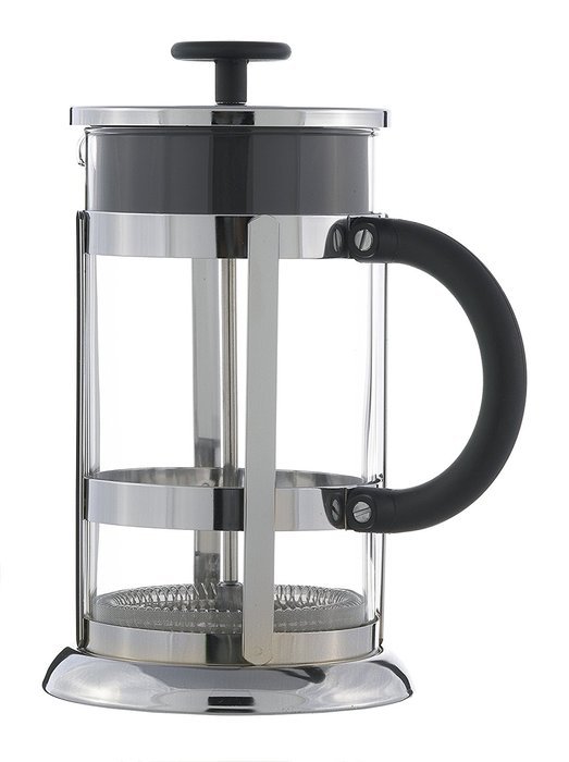GROSCHE CHROME French Press Premium Coffee and Tea Maker Small - 350 ml (12 oz) N2