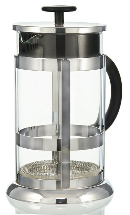 GROSCHE CHROME French Press Premium Coffee and Tea Maker Small - 350 ml (12 oz) N5