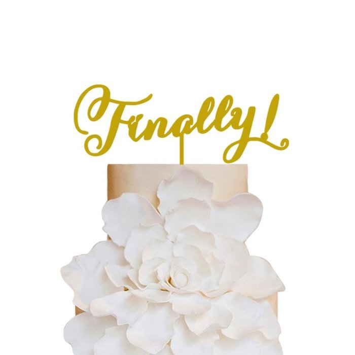 Sugar Yeti Brand Made in USA Cake Toppers God Gave Me You Wedding Cake Toppers Wedding Decoration Acrylic Cake... N121