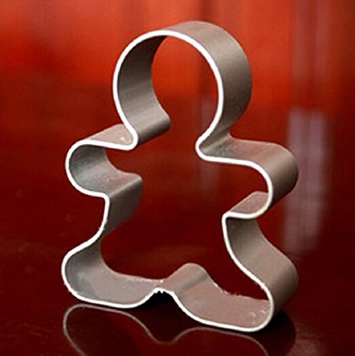 HSE 6 pcsChristmas Cake Tools AL Alloy Gingerbread Men Cake decorating tools biscuit Kitchen fondant Kitchen accessories...