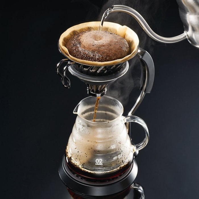 Hario VAS-8006-G V60 Arm Stand with Glass Dripper Set N4