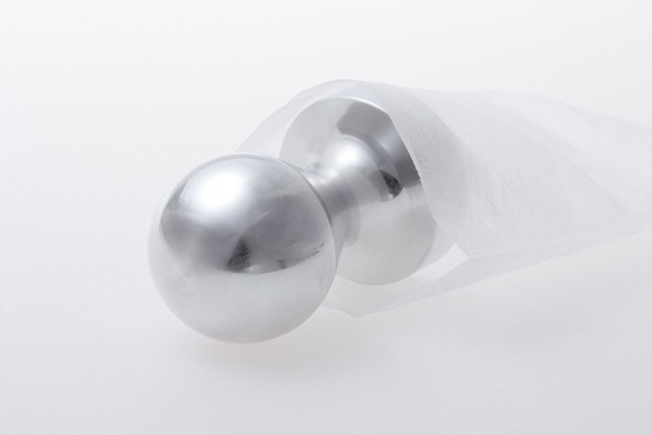 Espresso tamper 50mm for that was cut out from the coffee workshop Nana steel round bar (japan import)