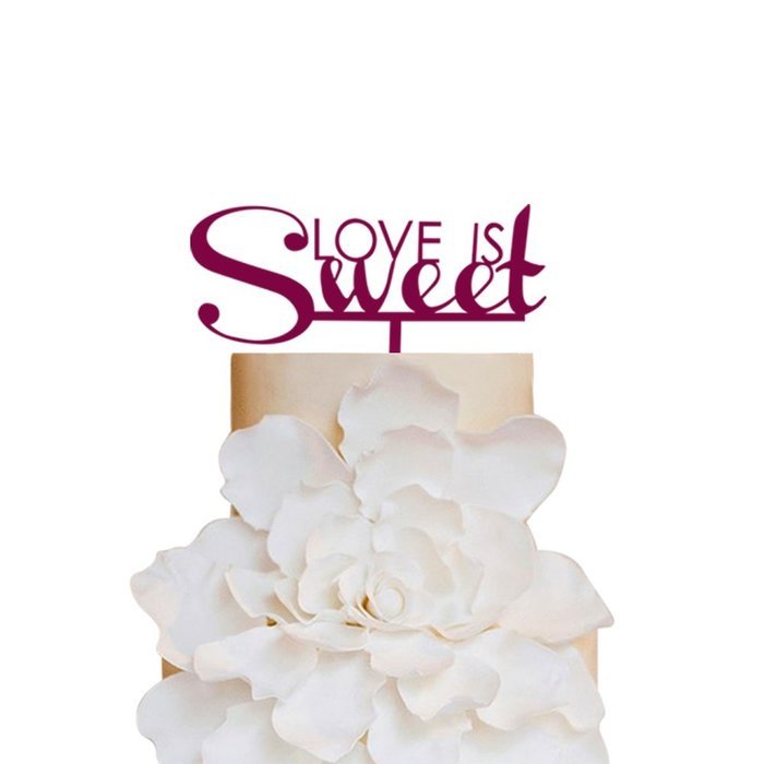 Sugar Yeti Brand Made in USA Cake Toppers God Gave Me You Wedding Cake Toppers Wedding Decoration Acrylic Cake... N137