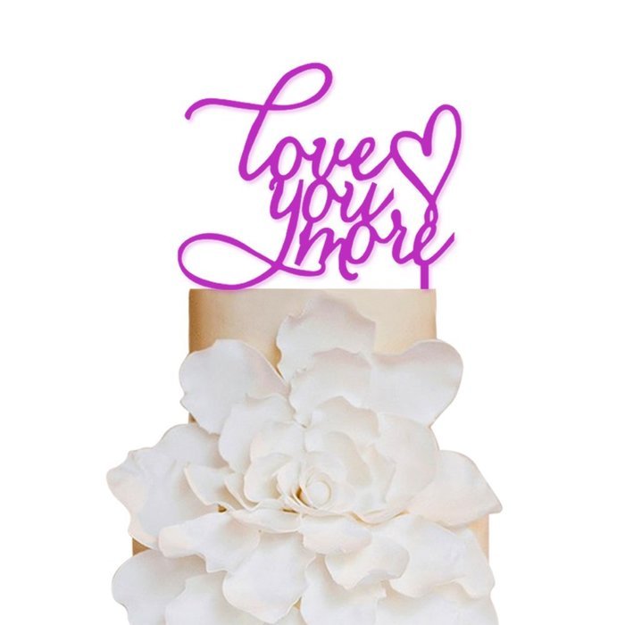Sugar Yeti Brand Made in USA Cake Toppers God Gave Me You Wedding Cake Toppers Wedding Decoration Acrylic Cake... N139