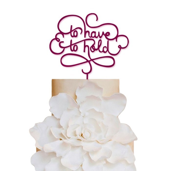 Sugar Yeti Brand Made in USA Cake Toppers God Gave Me You Wedding Cake Toppers Wedding Decoration Acrylic Cake... N142