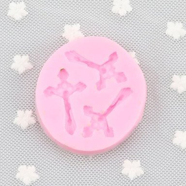 Sher Cross Fondant Cake Cake Chocolate Silicone Molds,Decoration Tools Bakeware N3