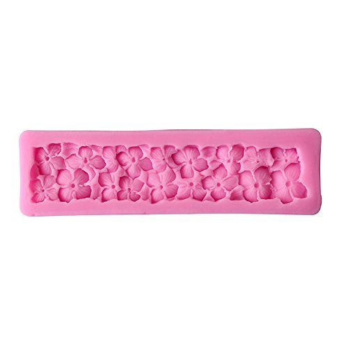 Long Lace Flower Shaped Food Grade Silicone Mold by uGen! Soap Ice Cake Mold. Sugarcraft Tool. Chocolate Candy...