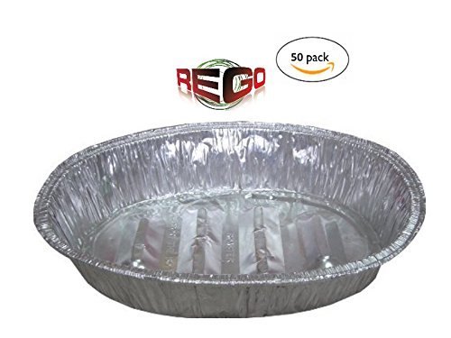 RGT Club Aluminum Foil Steam Oval Roaster 50 Count