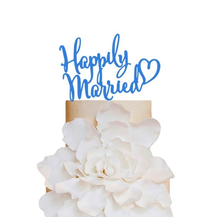 Sugar Yeti Brand Made in USA Cake Toppers God Gave Me You Wedding Cake Toppers Wedding Decoration Acrylic Cake... N153