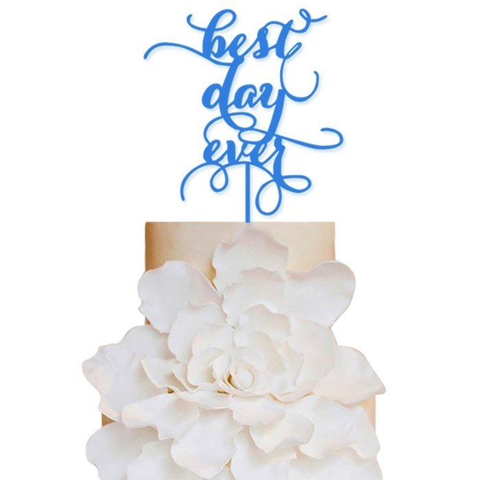 Sugar Yeti Brand Made in USA Cake Toppers God Gave Me You Wedding Cake Toppers Wedding Decoration Acrylic Cake... N154
