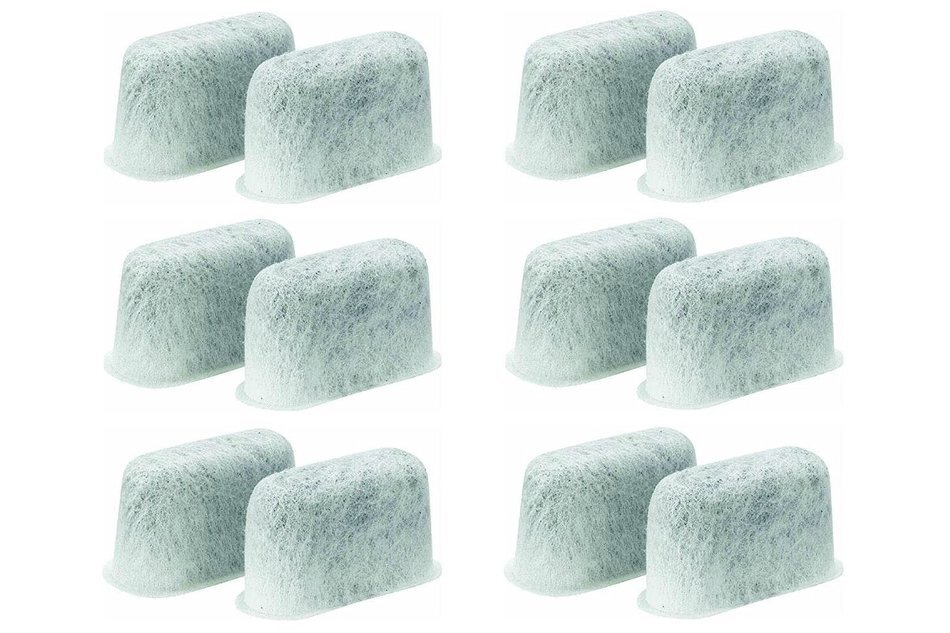 SPREAD - Pack of 6 Premium Charcoal Water Filters Designed for Cuisinart Coffee Makers.
